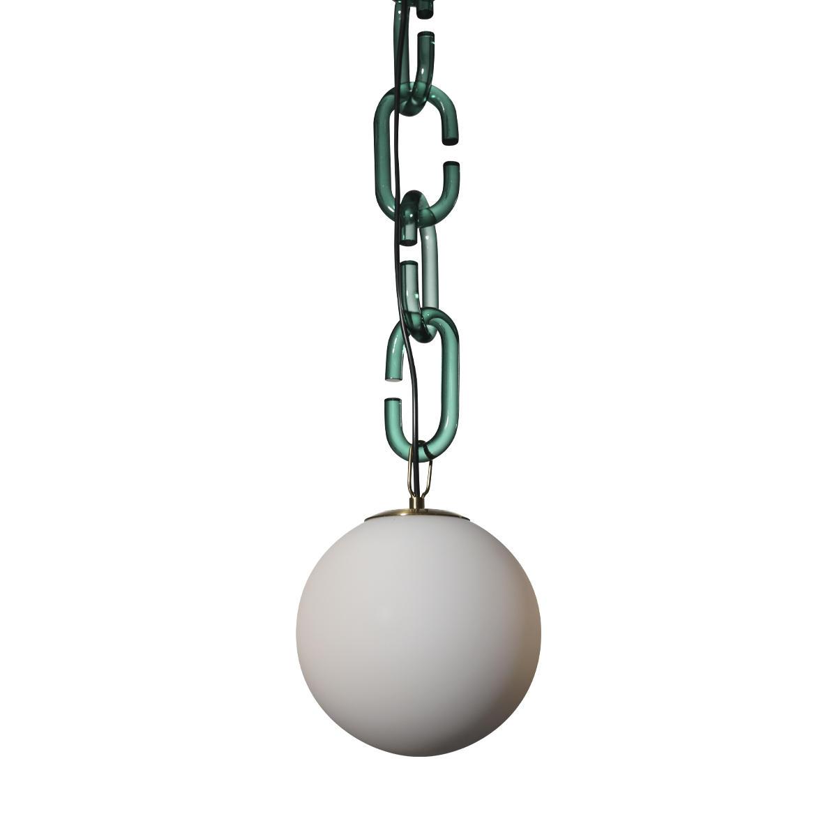 подвесной светильник loft it chain 10128p green