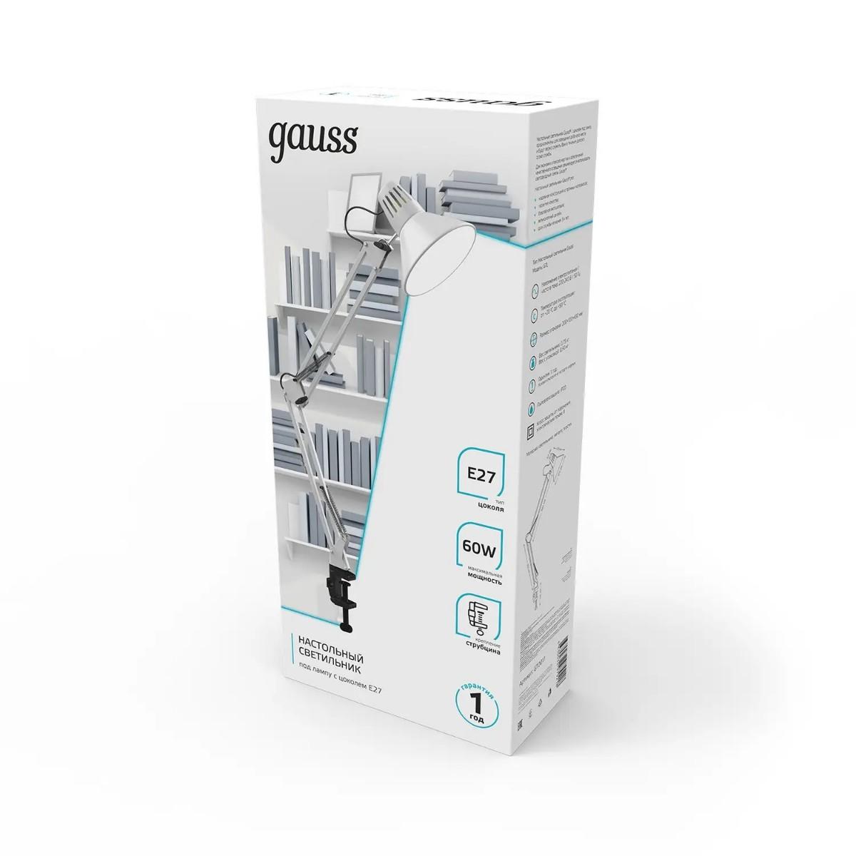 настольная лампа gauss gt0011