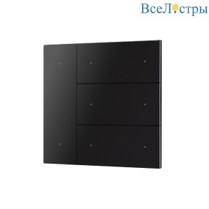 Накладка панели Arlight KNX-23-4G-SUF Black (Backlight) 051083