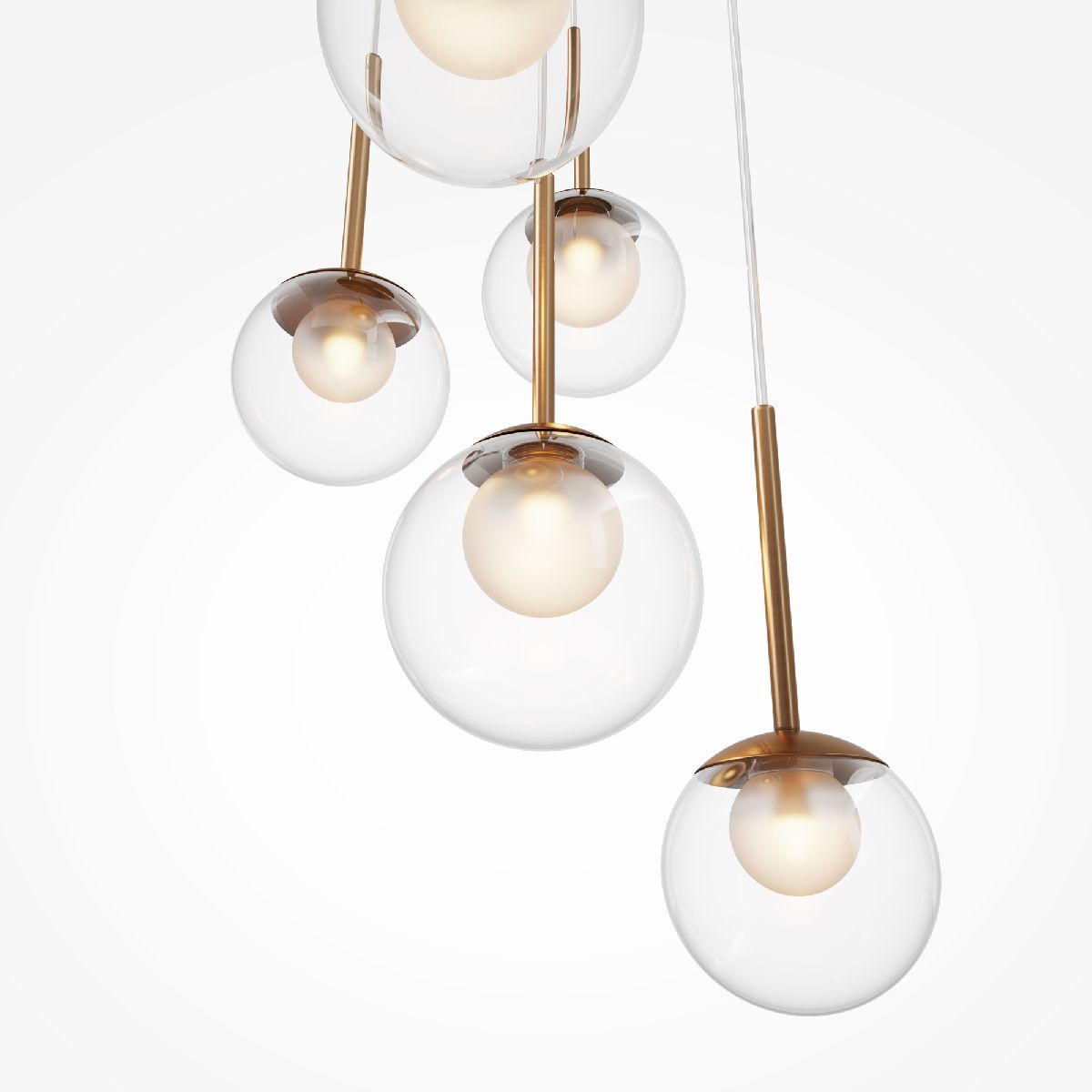 подвесная люстра maytoni basic form mod521pl-05g