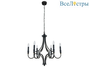 Подвесная люстра Newport Daniela 3456/C black+gold М0070512