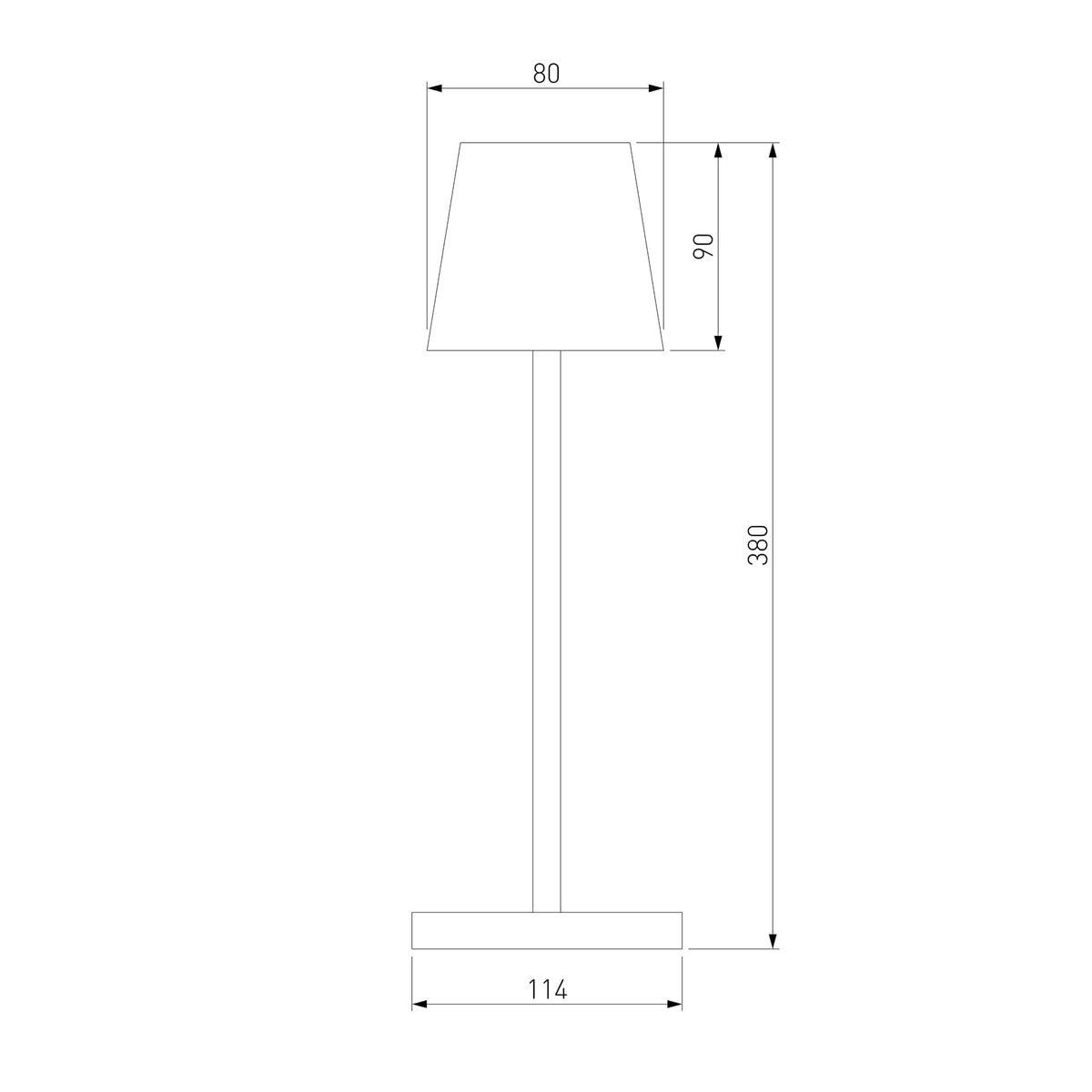 настольная светодиодная лампа elektrostandard mist tl70220 a063928