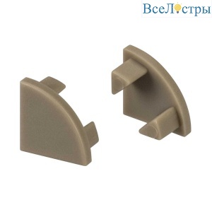 Заглушка глухая Arlight SL-Kant-H11 Olive Grey 038367