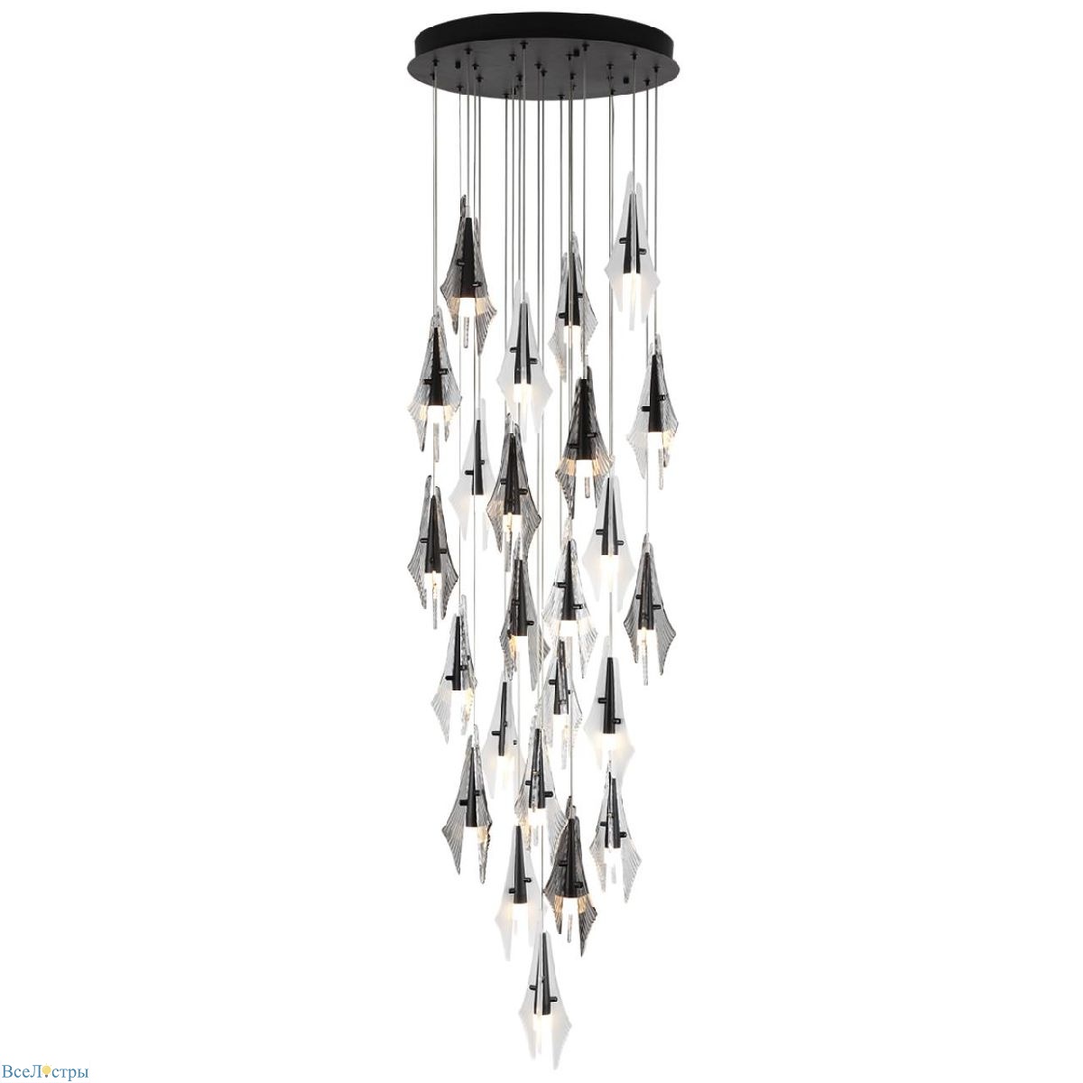 каскадная люстра odeon light l-vision afalina 5442/137l