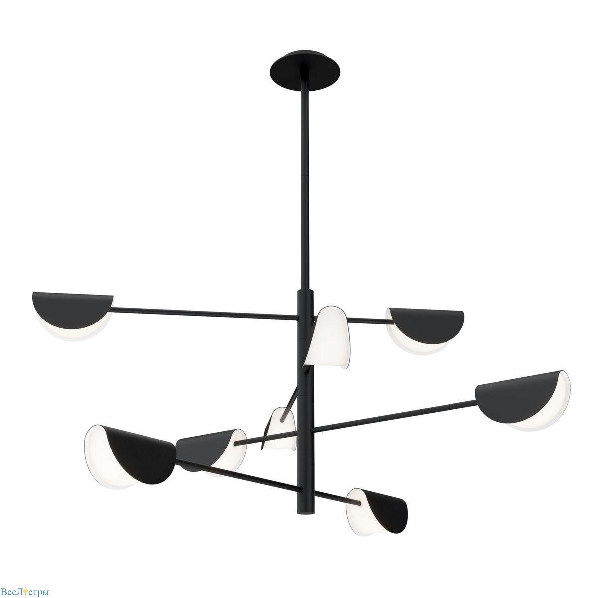 подвесная люстра maytoni technical mollis mod126pl-08b
