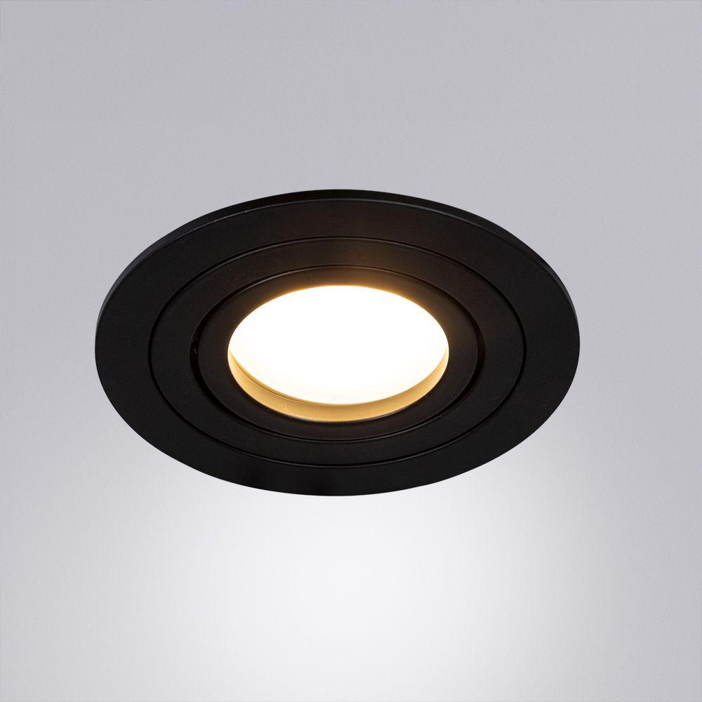 встраиваемый светильник arte lamp tarf a2167pl-1bk
