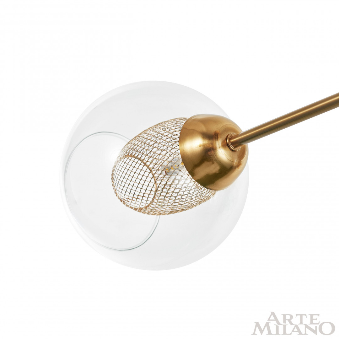 потолочная люстра arte milano 272880/4 gd