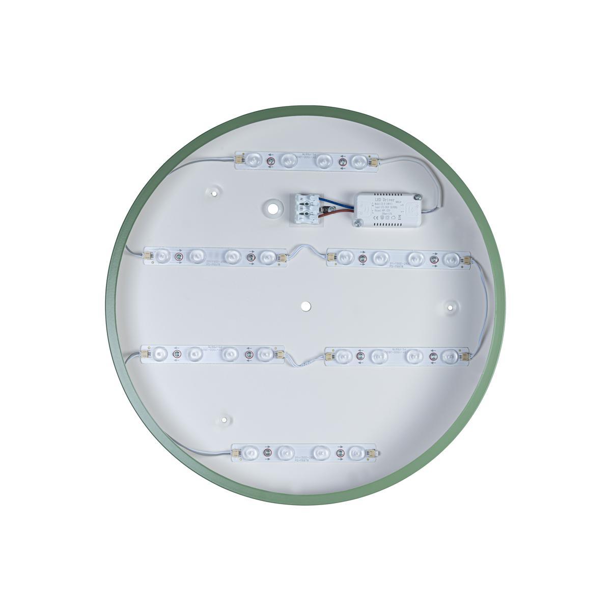 потолочный светодиодный светильник loft it axel 10002/24  green