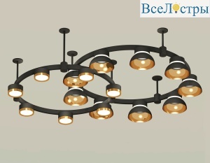 Комплект подвесного светильника Ambrella Light Techno Ring XR92221110 (A9222, A9227, C9238, C9232, N8124, N8145)