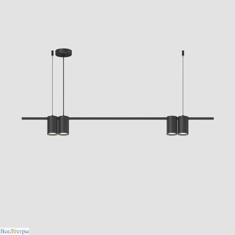 подвесной светильник denkirs orbit dk4061-bk