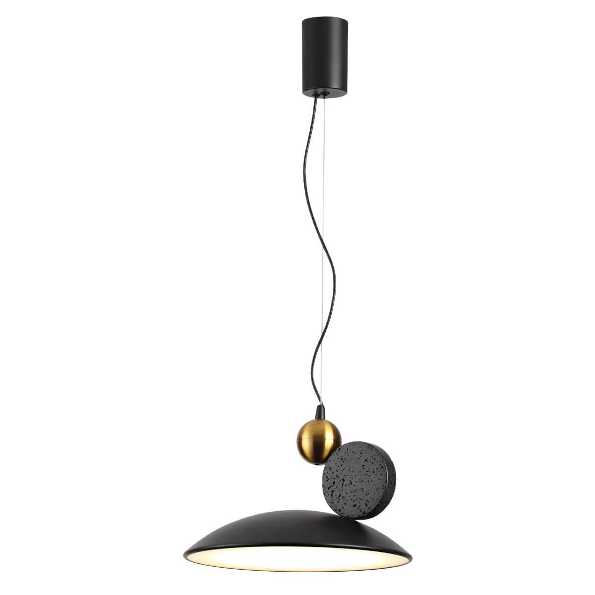 подвесной светодиодный светильник odeon light hightech travertino 6626/20l