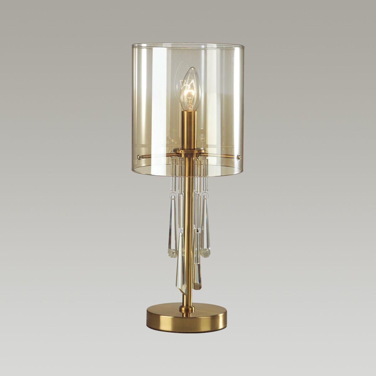 настольная лампа odeon light exclusive nicole 4886/1t