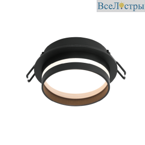 Встраиваемый светильник Wolta Moderno WDL-GX53/01BL