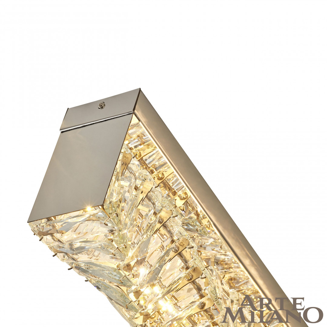 настенный светильник arte milano 2152b.d110.h500.led.5 ni