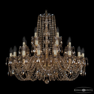 Подвесная люстра Bohemia Ivele Crystal 1402/16+8+4/300 G M721