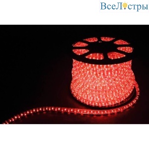 Светодиодный дюралайт Feron 2,88W/m 72LED/m LEDF3W 3х жильный красный 50М 26067