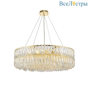 Подвесная люстра Indigo Vortice 12050/18P Gold V000598