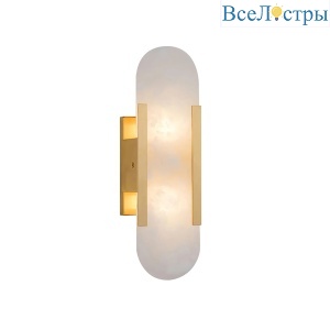 Настенный светильник Delight Collection Wall lamp F037/S gold/white
