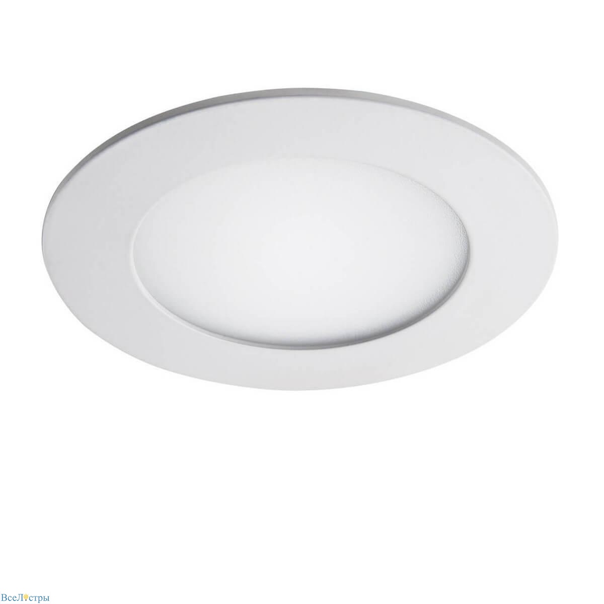встраиваемый светильник lightstar zocco cyl led 223064