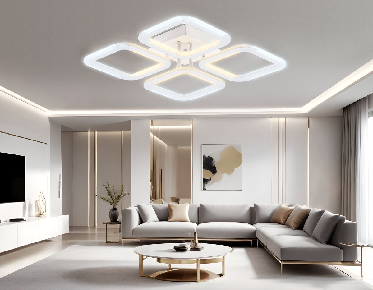 потолочная люстра ambrella light original acrylica fa8947