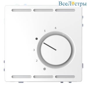 Терморегулятор Schneider Electric Merten D-Life с центральной платой с переключателем контактов 230V MTN5762-6035