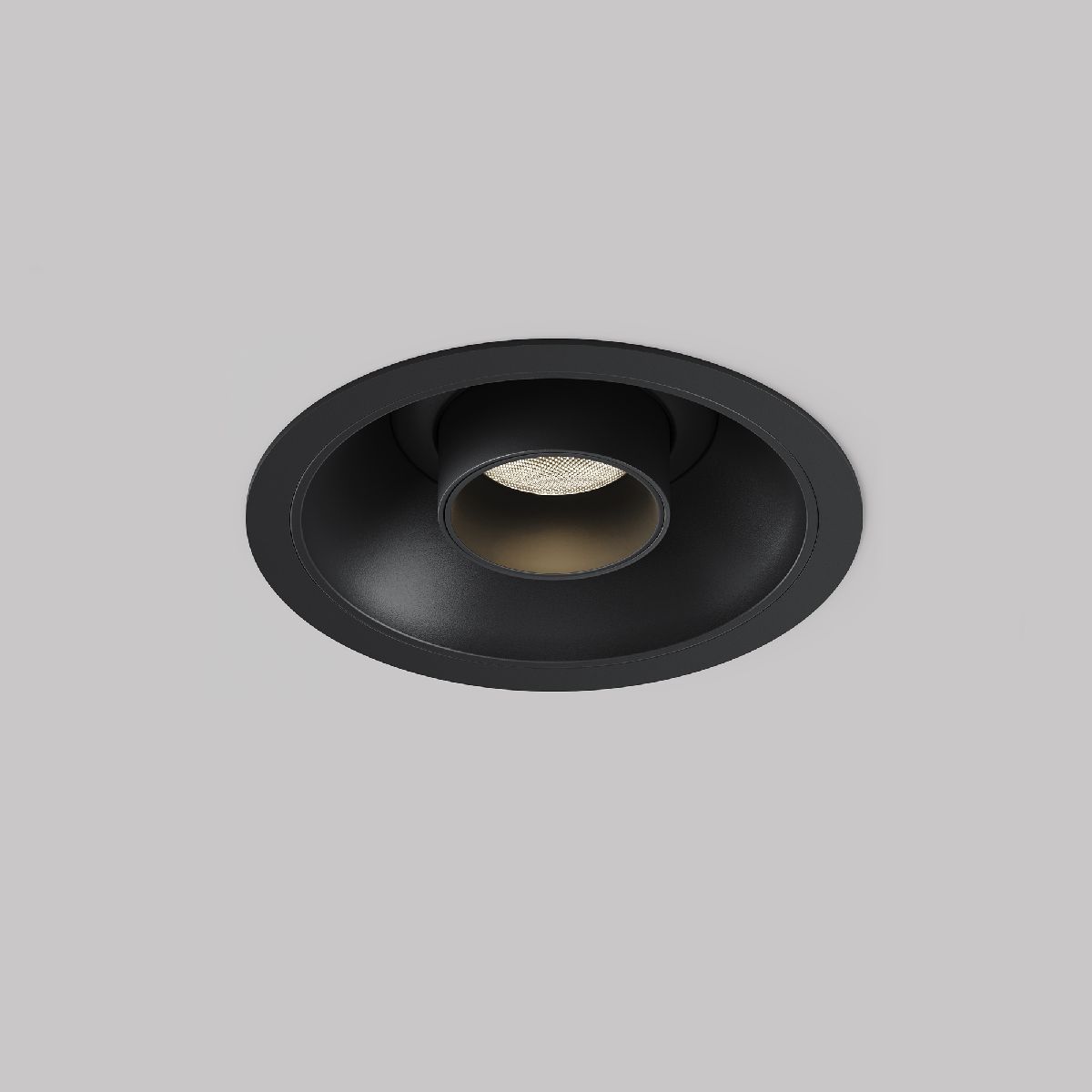 встраиваемый светильник maytoni focus t c140rs-l300-7w3k-b