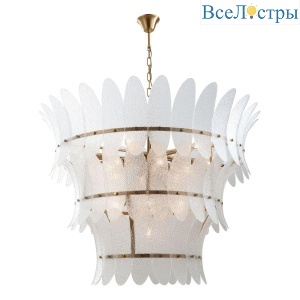 Подвесная люстра iLamp Gramercy 15602-19 ANB+CL