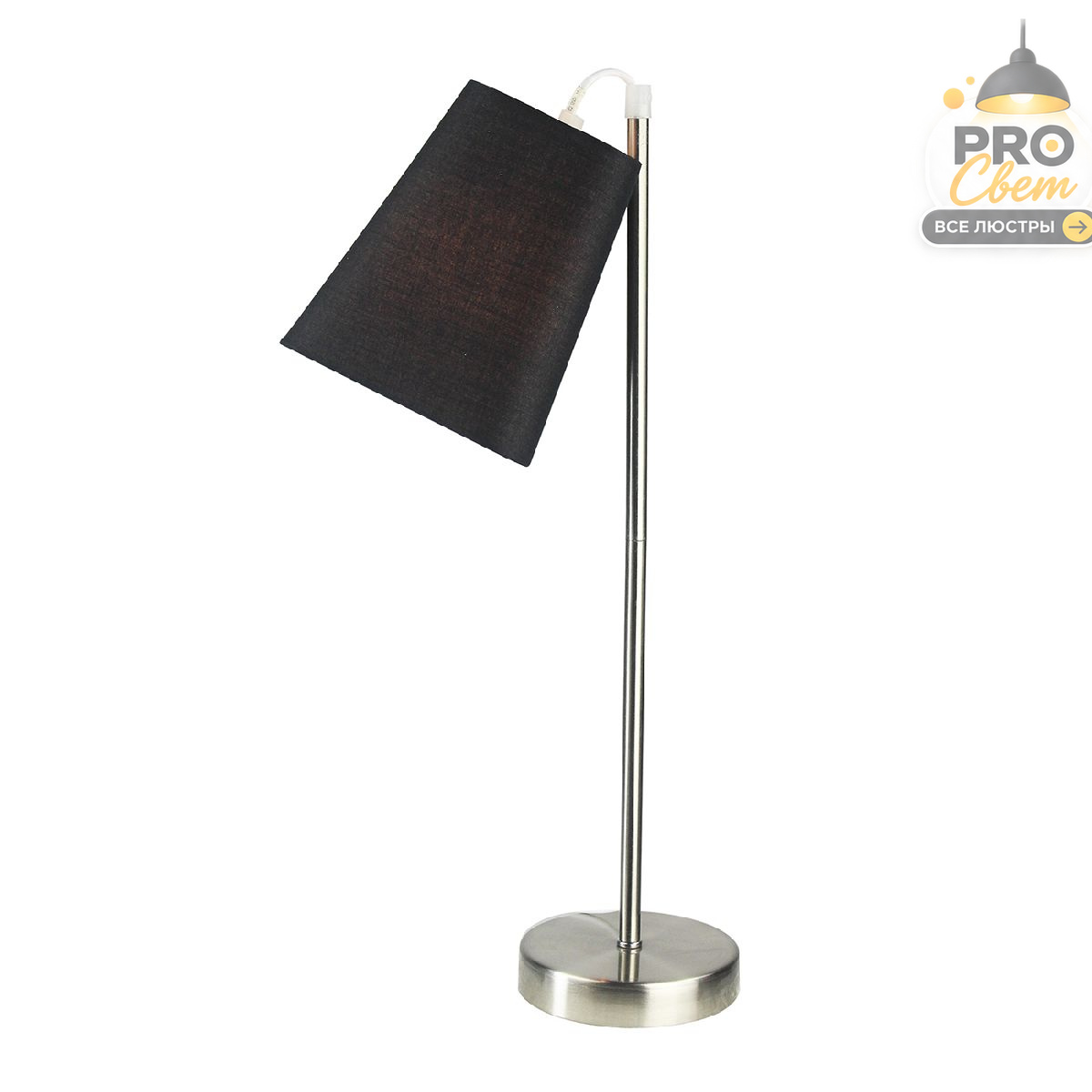 настольная лампа escada hall 10185/l black