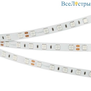 Светодиодная лента Arlight 14,4W/m 60Led/m 5060SMD синий 5M RT-B60-10mm 12V Blue 012336(2)