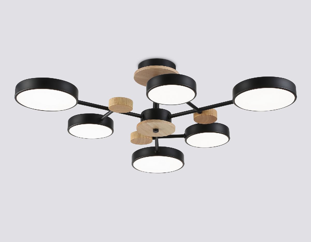 люстра на штанге ambrella light linetech comfort fl4863
