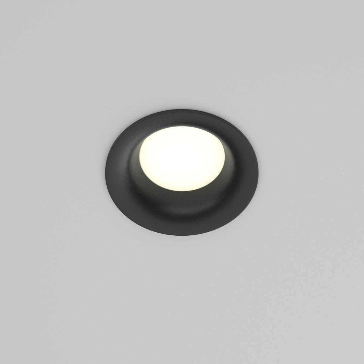 встраиваемый светильник maytoni technical slim dl027-gx53-b