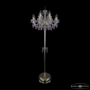 Торшер Bohemia Ivele Crystal 1410T2/8+4/195-165 G V7010