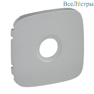 Лицевая панель Legrand Valena Allure розетки TV алюминий 754767