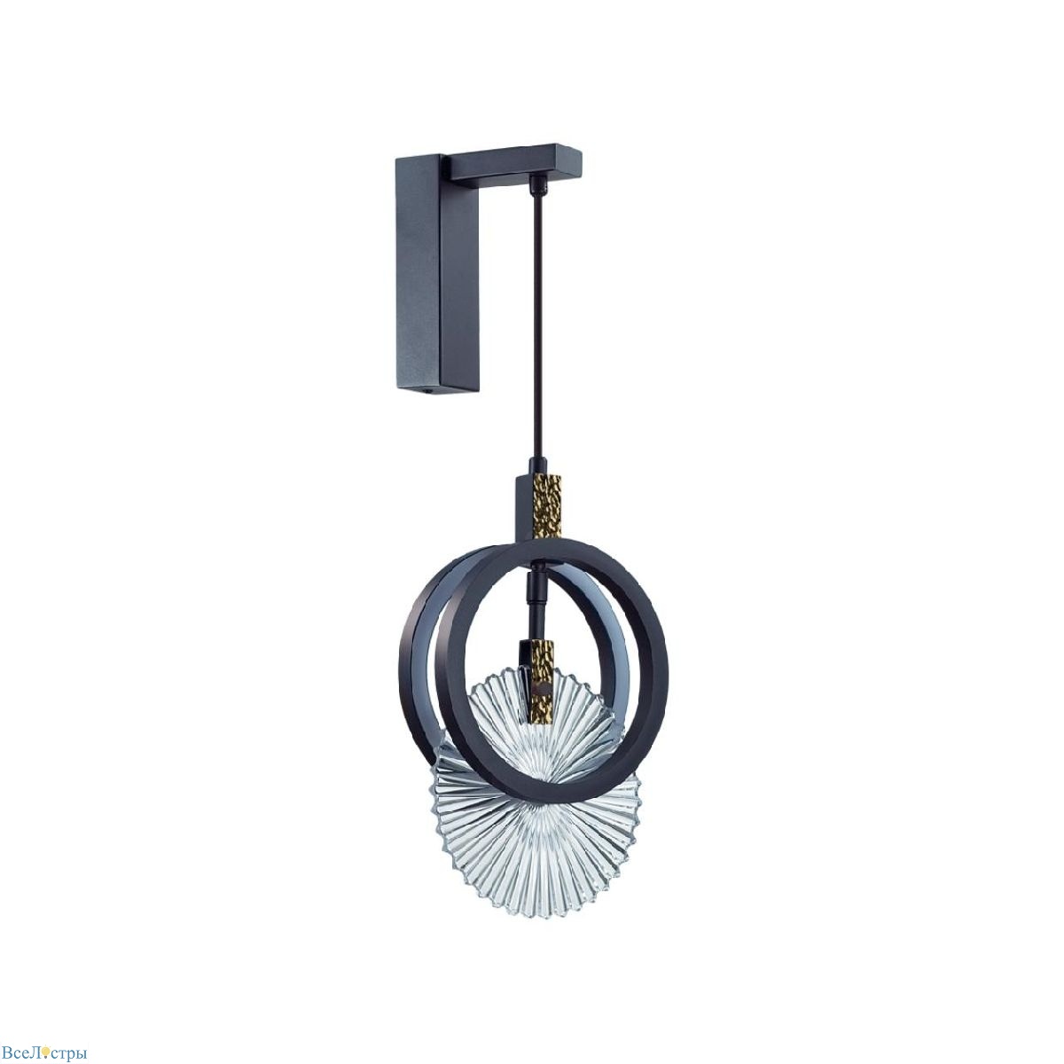 настенный светильник odeon light mercury hightech 5421/17wl