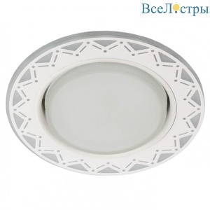 Встраиваемый светильник ЭРА DK LD27 WH/WH Б0037388