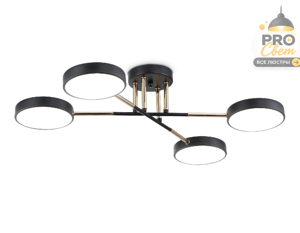 потолочная люстра ambrella light linetech comfort fl516332