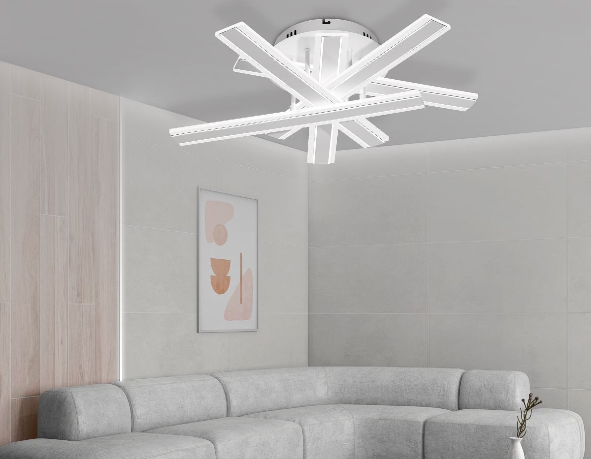 потолочная люстра ambrella light acrylica original fa8903