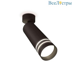 Комплект накладного светильника Ambrella light Techno Spot XM6343013 SBK/FR черный песок/белый матовый (A2210, C6343, N6236)