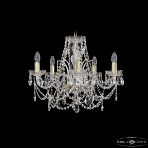 Подвесная люстра Bohemia Ivele Crystal 1411/5/195 G