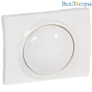 Лицевая панель Legrand Galea Life диммера белая 777060