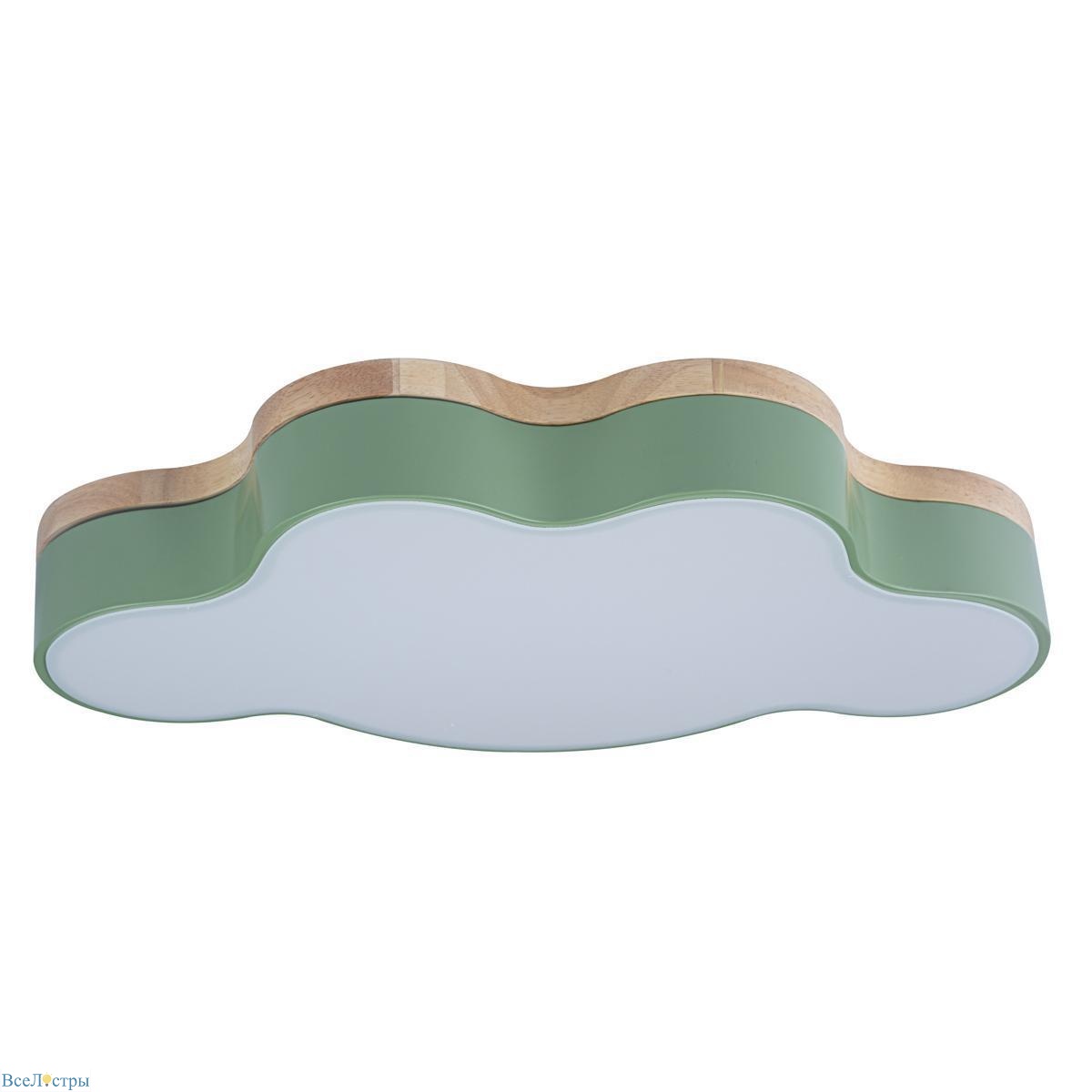 потолочный светодиодный светильник loft it axel 10005/30 green