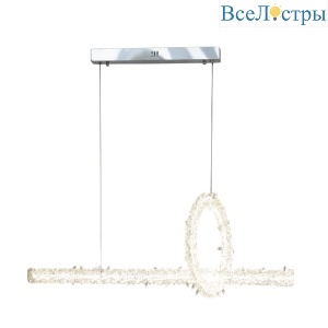 Подвесная люстра AM Group OVALE CH D1000+300