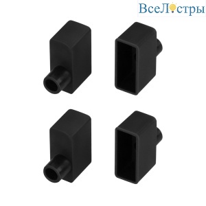 Заглушка Arlight WPH-FLEX-0616-SIDE BLACK с отверстием 045880
