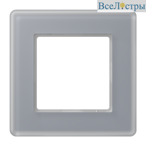 Рамка одноместная Jung AV581GLMKG
