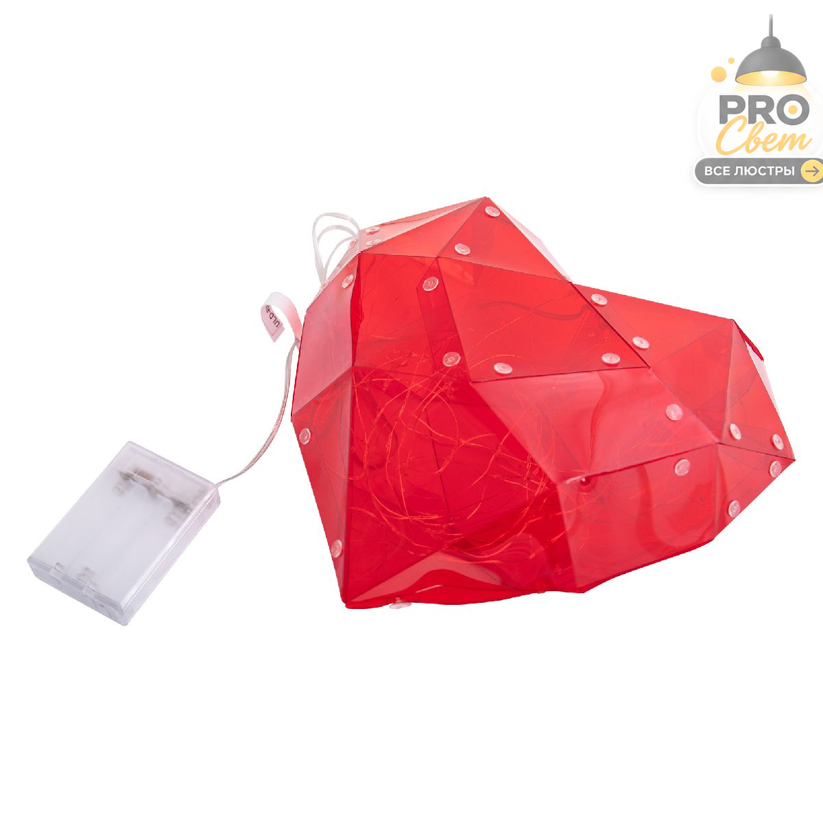 светодиодная фигура uniel uld-r511 3аа red heart ul-00012221