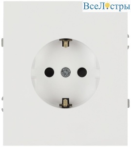 Розетка Эра Arktik 16-2102-08 с заземлением 2P+E Schuko со шторками 16А-250В белый матовый Б0070431