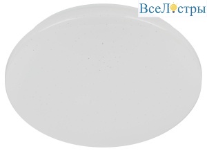Потолочный светильник Эра Классик без ДУ SPB-6 WH 24W-6,5K Slim Night SKY