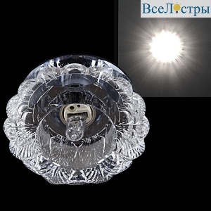 Встраиваемый светильник Reluce 07287-9.0-001H G9 BK CL