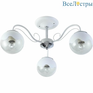 Потолочная люстра Reluce 01326-0.3-03 WH+CR