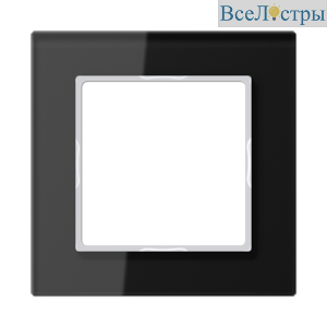 Рамка одноместная Jung AC581GLSW